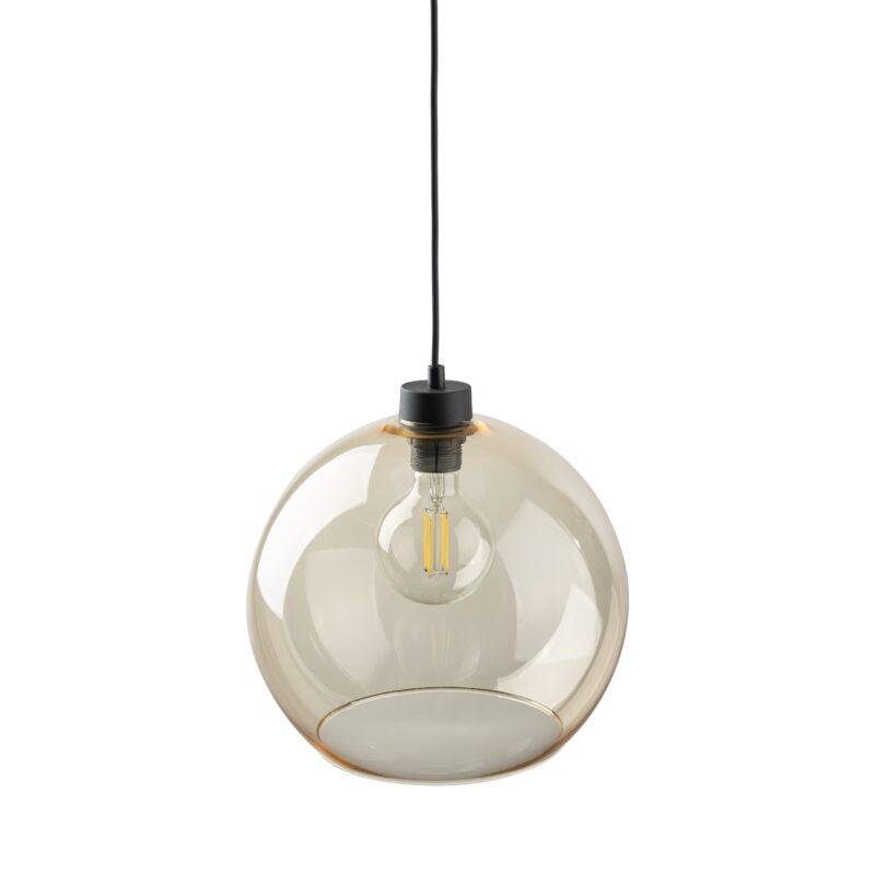 Lampa Wisząca TK Lighting Cubus Bursztyn x1 - obrazek 3