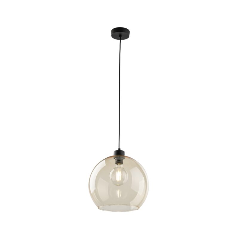 Lampa Wisząca TK Lighting Cubus Bursztyn x1 - obrazek 5
