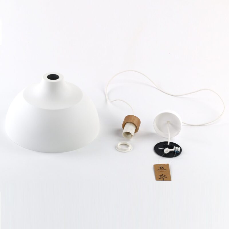 Lampa Wisząca TK Lighting Cap White x1 - obrazek 9