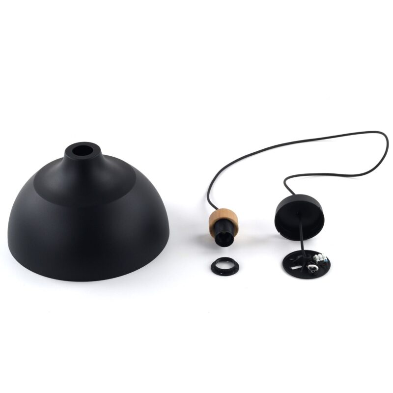 Lampa Wisząca TK Lighting Cap Black x1 - obrazek 9