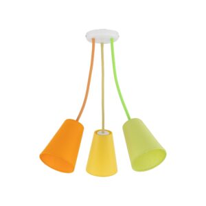 Lampa Sufitowa TK Lighting Wire Colour x3