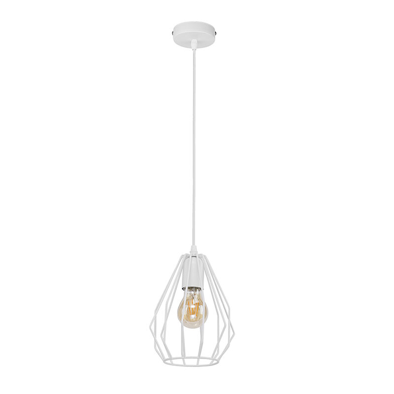 Lampa Wisząca TK Lighting Brylant White M x1