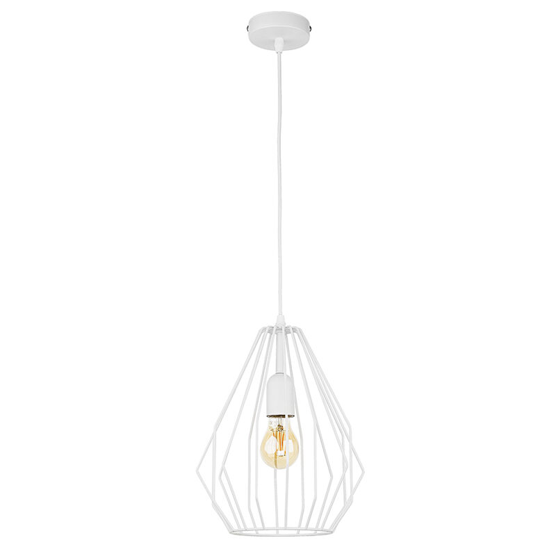 Lampa Wisząca TK Lighting Brylant White D x1