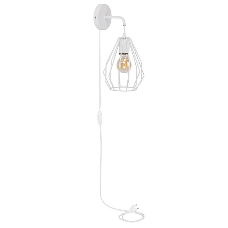 Kinkiet TK Lighting Brylant White x1