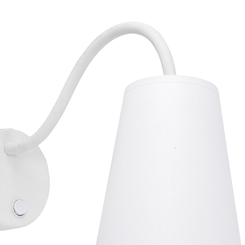 Kinkiet TK Lighting Wire White x1 - obrazek 3