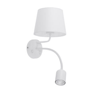 Kinkiet TK Lighting Maja White E27 + GU10 x2