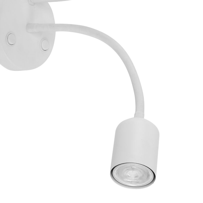 Kinkiet TK Lighting Maja White E27 + GU10 x2 - obrazek 4