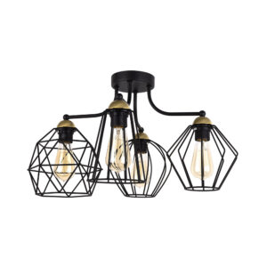 Lampa Sufitowa TK Lighting Galaxy Brass x4
