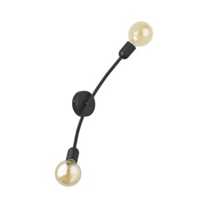 Kinkiet TK Lighting Helix Black x2