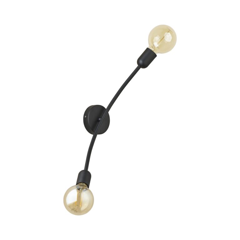 Kinkiet TK Lighting Helix Black x2