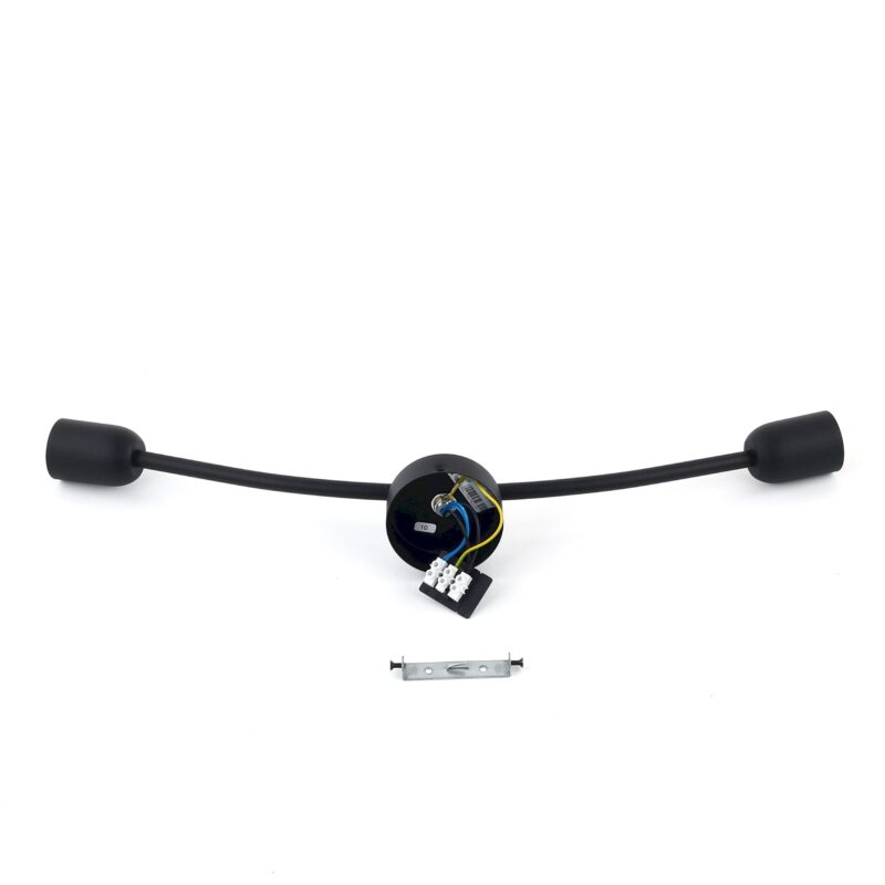 Kinkiet TK Lighting Helix Black x2 - obrazek 7