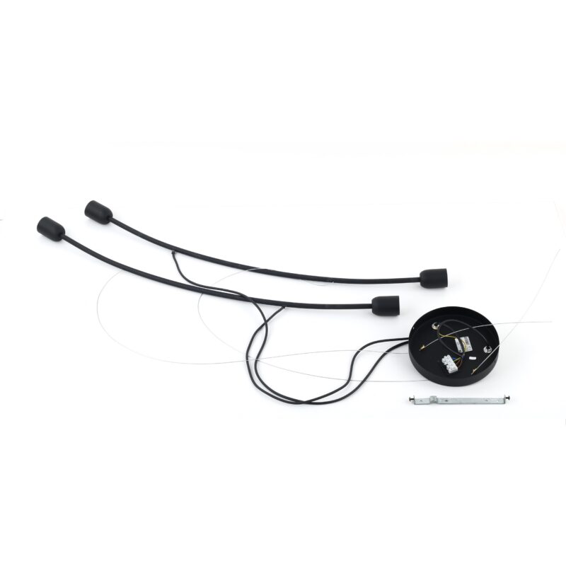 Lampa Wisząca TK Lighting Helix Black x4 - obrazek 7