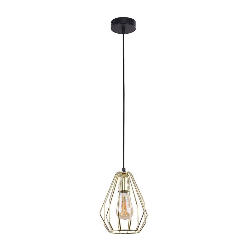 Lampa Wisząca TK Lighting Brylant Gold x1