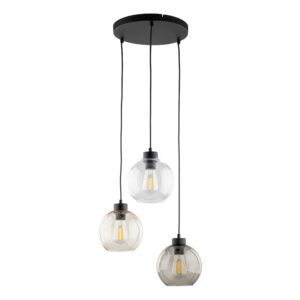Lampa Wisząca TK Lighting Cubus Płomienna x3