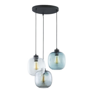 Lampa Wisząca TK Lighting Elio Koło x3