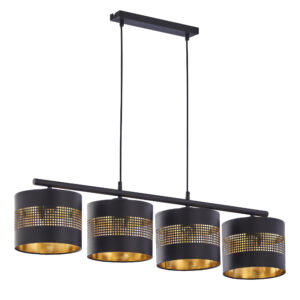 Lampa Wisząca TK Lighting Tago Black x4