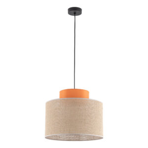 Lampa Wisząca TK Lighting Duo Juta Orange x1