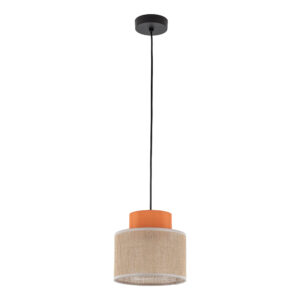 Lampa Wisząca TK Lighting Duo Juta Orange x1