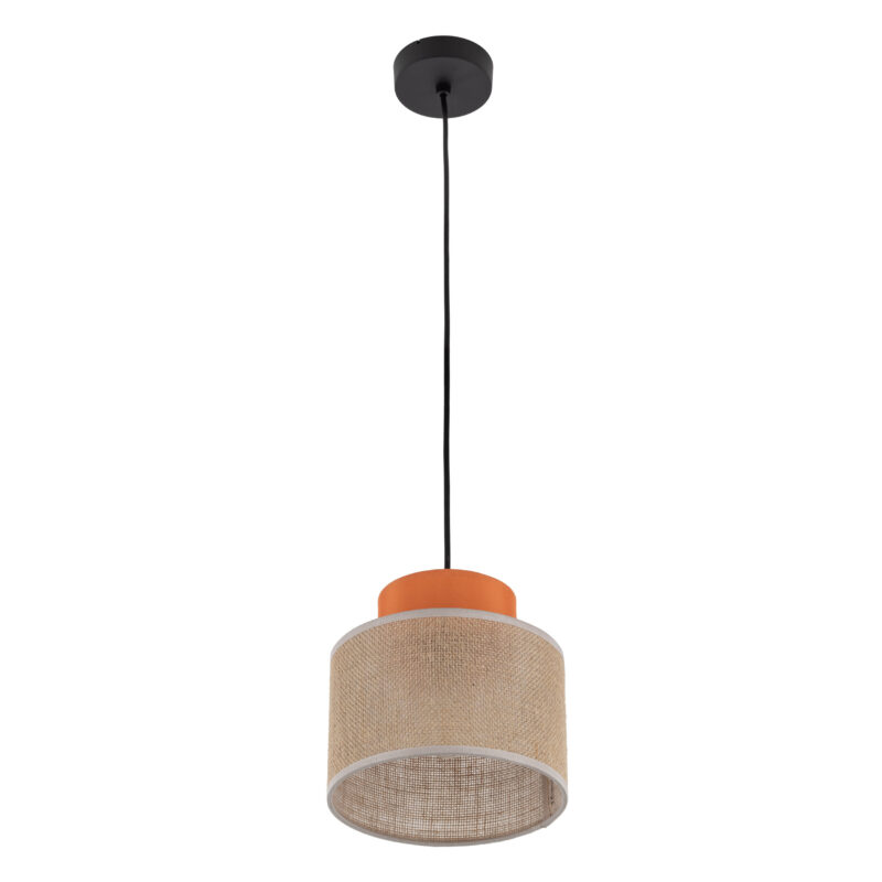 Lampa Wisząca TK Lighting Duo Juta Orange x1 - obrazek 7