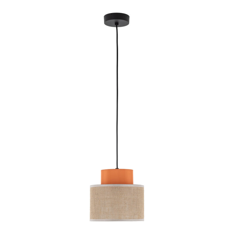 Lampa Wisząca TK Lighting Duo Juta Orange x1 - obrazek 9