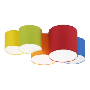 Lampa Sufitowa TK Lighting Mona Kids x5