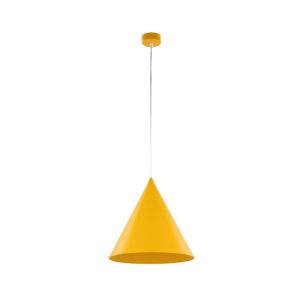 Lampa Wisząca TK Lighting Cono Yellow L x1
