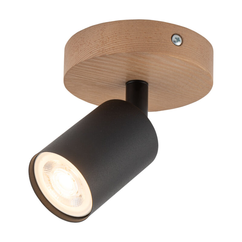 Spot TK Lighting Top Wood Black x1 - obrazek 4