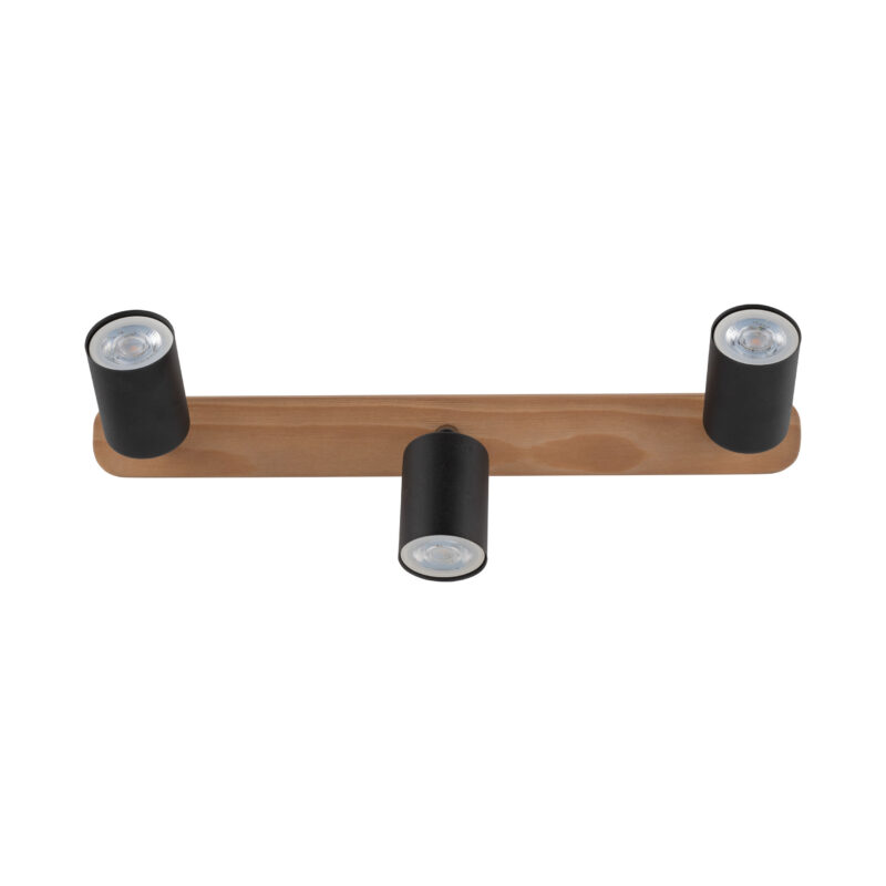 Spot TK Lighting Top Wood Black x2 - obrazek 4