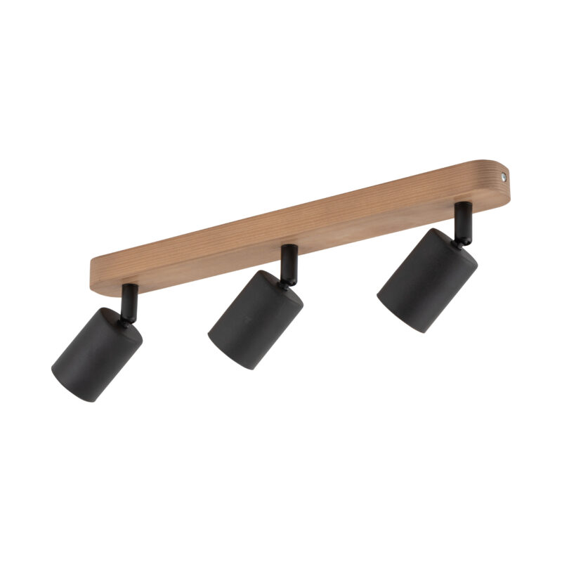 Spot TK Lighting Top Wood Black x3 - obrazek 3