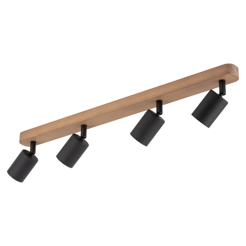 Spot TK Lighting Top Wood Black x4 - obrazek 3
