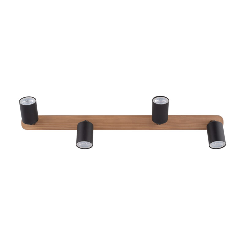 Spot TK Lighting Top Wood Black x4 - obrazek 7