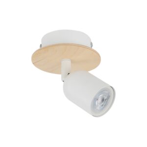 Spot TK Lighting Top Wood White x1