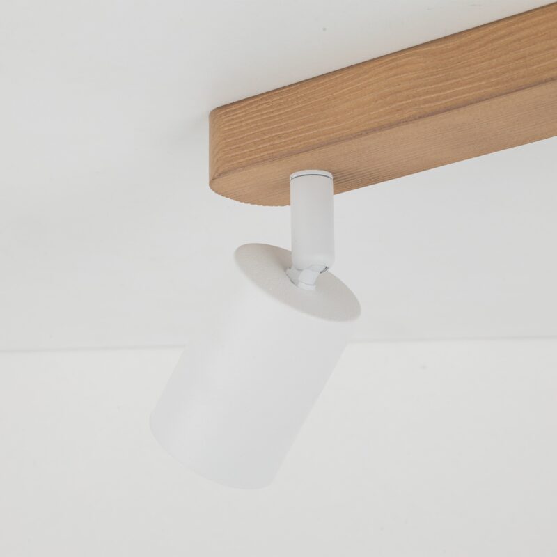 Spot TK Lighting Top Wood White x2 - obrazek 3