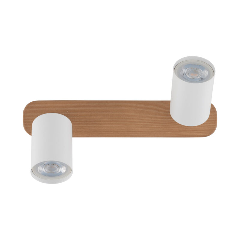 Spot TK Lighting Top Wood White x2 - obrazek 4