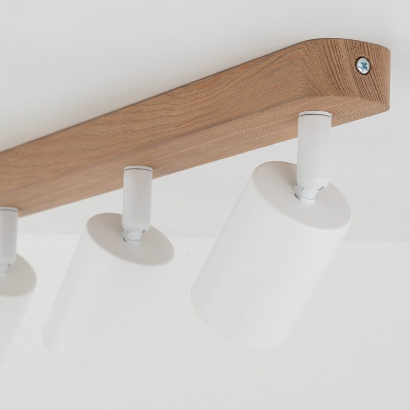 Spot TK Lighting Top Wood White x3 - obrazek 3