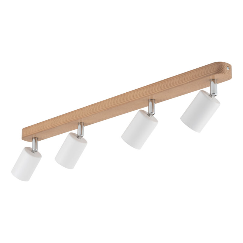 Spot TK Lighting Top Wood White x4 - obrazek 5