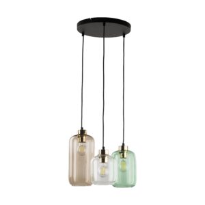 Lampa Wisząca TK Lighting Marco Green Koło x3