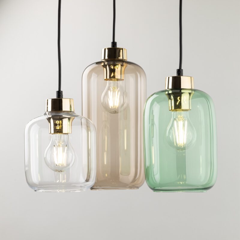 Lampa Wisząca TK Lighting Marco Green Koło x3 - obrazek 6