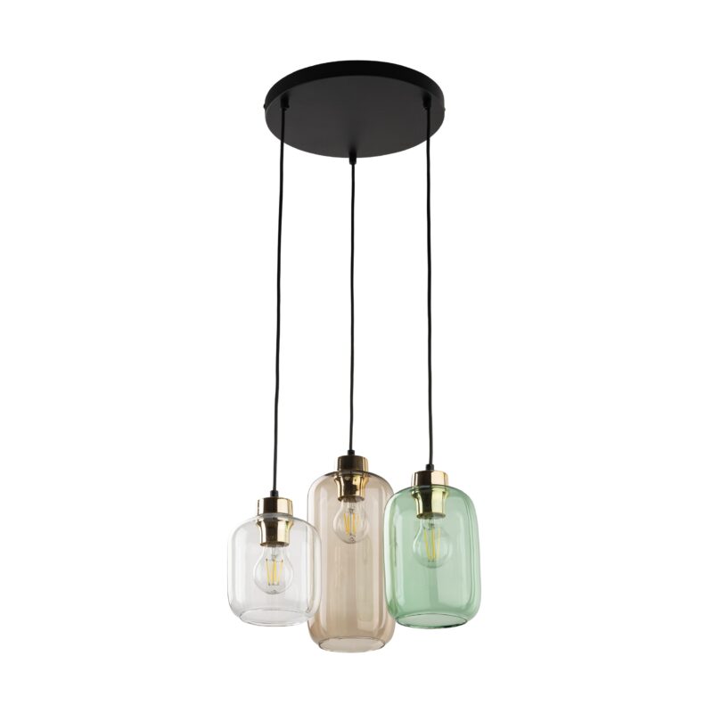 Lampa Wisząca TK Lighting Marco Green Koło x3 - obrazek 9