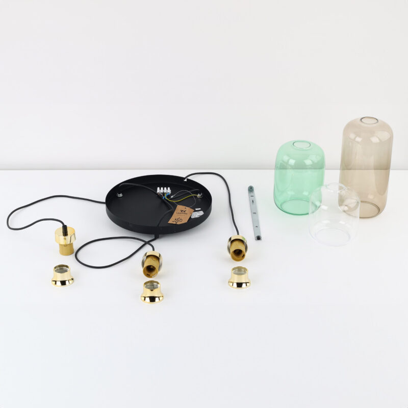Lampa Wisząca TK Lighting Marco Green Koło x3 - obrazek 12