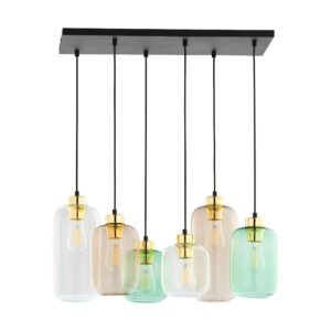 Lampa Wisząca TK Lighting Marco Green x6
