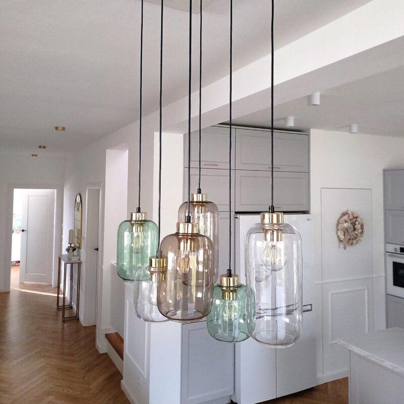 Lampa Wisząca TK Lighting Marco Green x6 - obrazek 3
