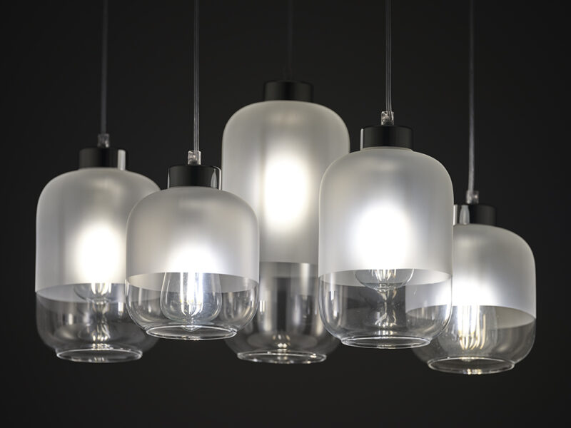 Lampa Wisząca TK Lighting Marco Silver x1 - obrazek 2