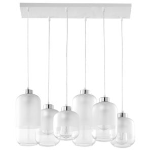 Lampa Wisząca TK Lighting Marco Silver x6