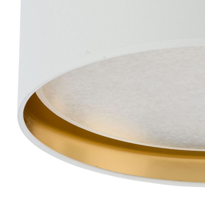 Lampa Sufitowa TK Lighting Bilbao White/gold 450 x4 - obrazek 3