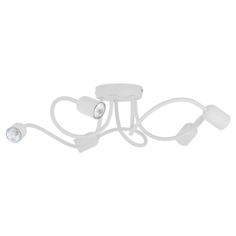 Lampa Sufitowa TK Lighting Gracjan White GU10 x5