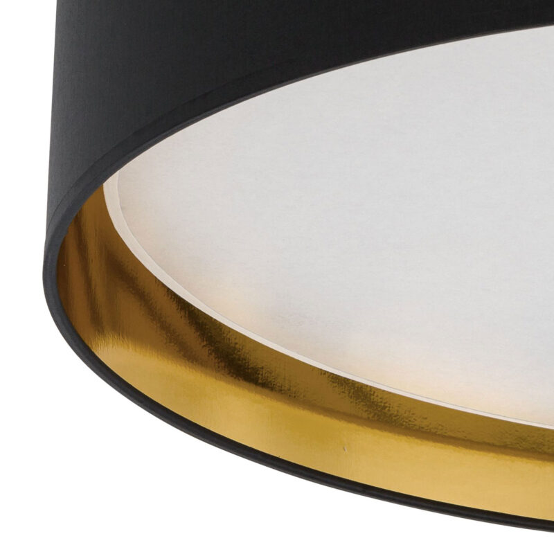 Lampa Sufitowa TK Lighting Bilbao Black/gold 600 x4 - obrazek 3