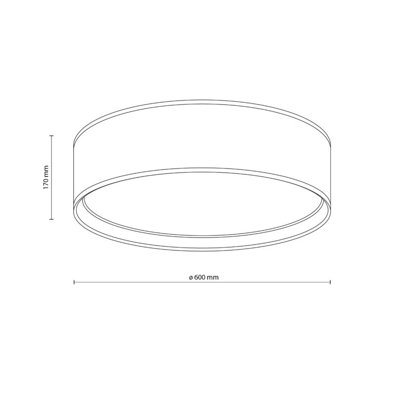 Lampa Sufitowa TK Lighting Bilbao White/gold 600 x4 - obrazek 4