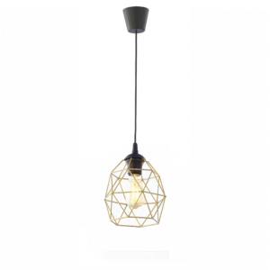 Lampa Wisząca TK Lighting Galaxy Black/gold Mała x1