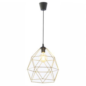 Lampa Wisząca TK Lighting Galaxy Black/Gold x1